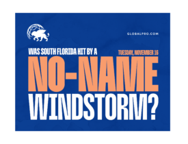 South Florida: No-Name WindStorm.