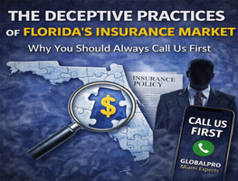 Unveiling the Deceptive Practices of Florida’s Insurance Market: Why You Should Always Call Us First