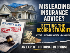 When Advice Becomes Misinformation: A Response to “5 Things Insureds Should Know About Canceling a Home Insurance Claim”