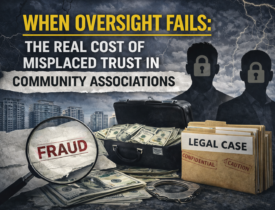 When Oversight Fails: The Real Cost of Misplaced Trust in Community Associations